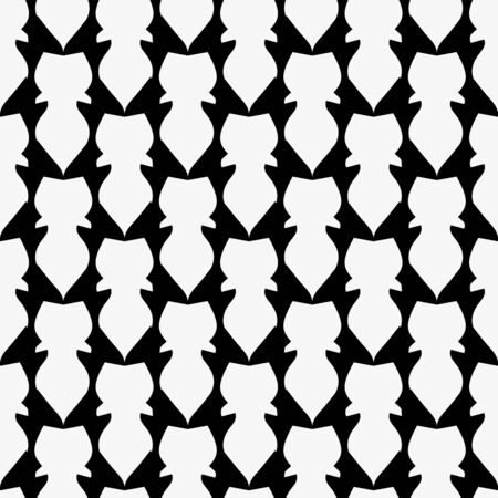 black white abstract seamless pattern for designの写真素材