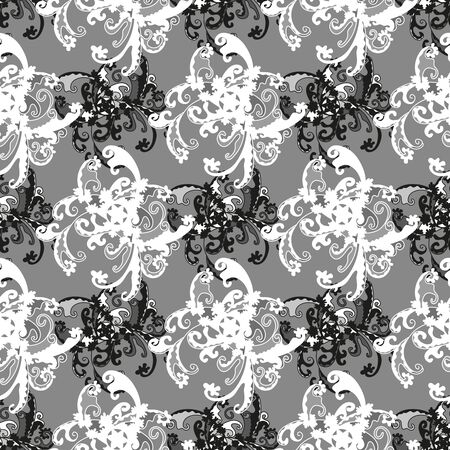 seamless illustration in american graffiti style psychedelic abstract quality patternのイラスト素材