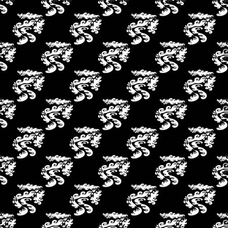 monochrome pattern urban style ethnic ornament Seamless abstract illustration for your design