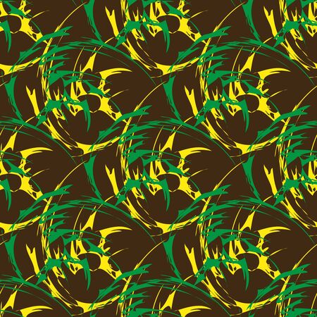 colorabstract ethnic seamless pattern in graffiti style with elements of urban modern style bright quality illustration for your designのイラスト素材