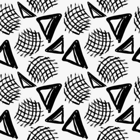 colorabstract ethnic seamless pattern in graffiti style with elements of urban modern style bright quality illustration for your designのイラスト素材