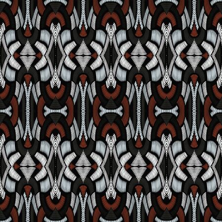 colorabstract ethnic seamless pattern in graffiti style with elements of urban modern style bright...