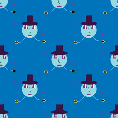 color abstract ethnic seamless pattern in graffiti style with elements of urban modern style bright quality illustration for your designのイラスト素材