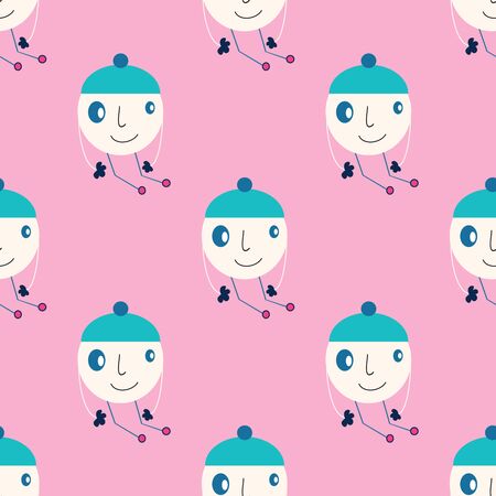 color abstract ethnic seamless pattern in graffiti style with elements of urban modern style bright quality illustration for your designのイラスト素材