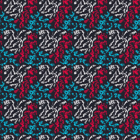 color abstract ethnic seamless pattern in graffiti style with elements of urban modern style bright quality illustration for your designのイラスト素材