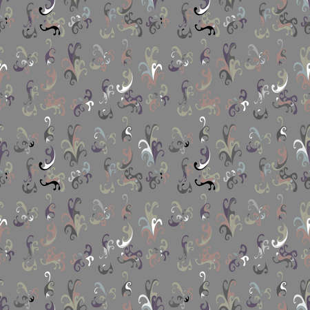 Bright abstract geometric seamless pattern in graffiti style. Quality vector illustration for your...