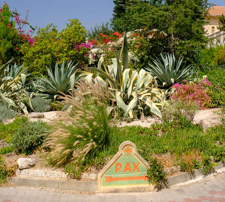 Monastery of the Silent Monks at Latrun.の写真素材