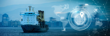 Global logistics network distribution and transportation, Smart logistics, Innovation future of...