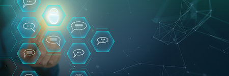 Chat bot communicate chatting, using an artificial intelligence chatbot developed