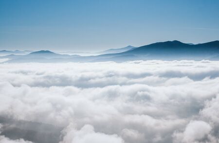 Awesome morning moment in alpine valley. Location Carpathian national park, Ukraine, Europe. Scenic...