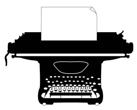 Typewriterのイラスト素材