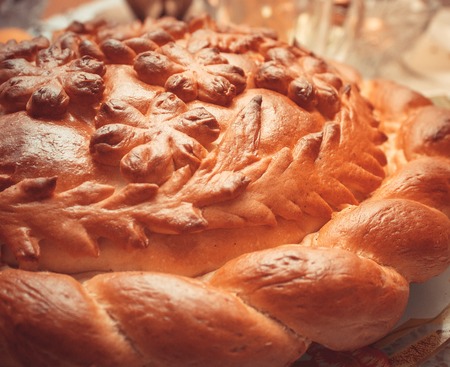 Wedding round loafの写真素材