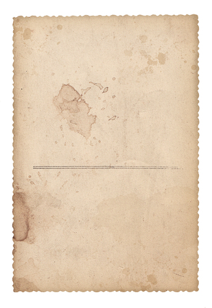 Texture old paper with traces of scuffs and stainsの写真素材