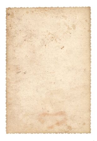 Texture old paper with traces of scuffs and stainsの写真素材