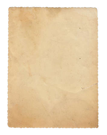 Texture old paper with traces of scuffs and stainsの写真素材