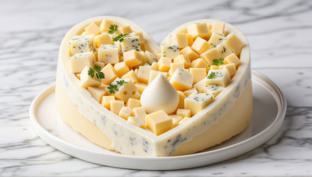 Heart-shaped cheeseの素材