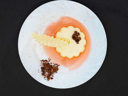 panacota homemade food cooking at home freshの写真素材