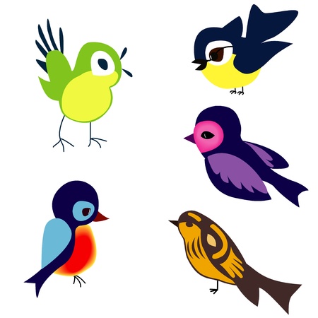 birdsのイラスト素材
