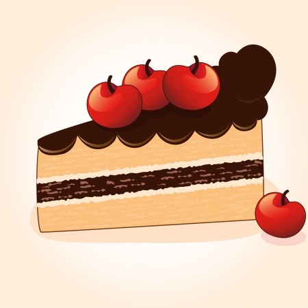 cakeのイラスト素材