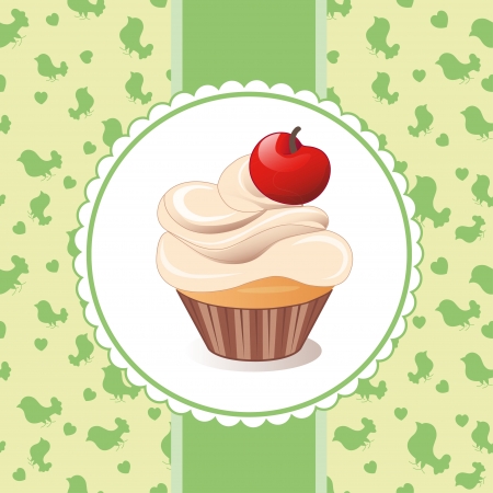 cupcakeのイラスト素材