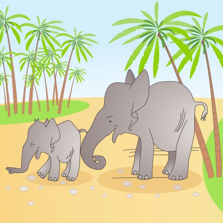 elephantのイラスト素材