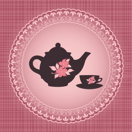 tea timeのイラスト素材