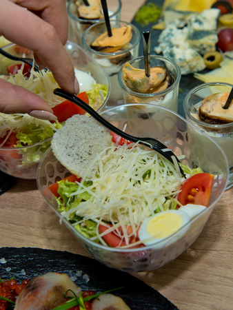 Delicious appetizer on event.の写真素材