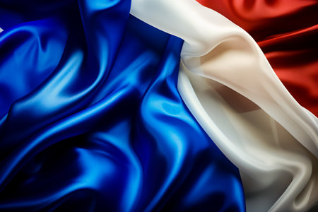 Flag of France. Generative AIの素材