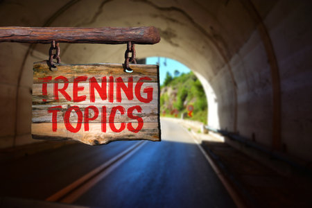 Trening topics motivational phrase sign on old wood with blurred backgroundの写真素材