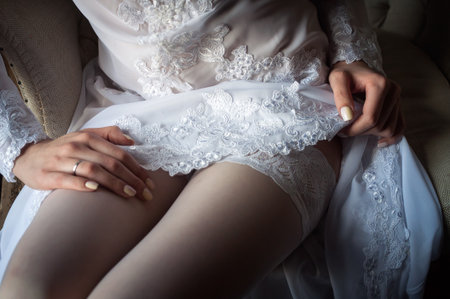 Graceful dress, bridesmaidの写真素材