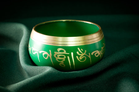 Singing bowl for aura and bio-field recovery from metals