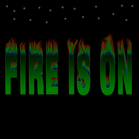 bright and stylish text with backgroundの写真素材