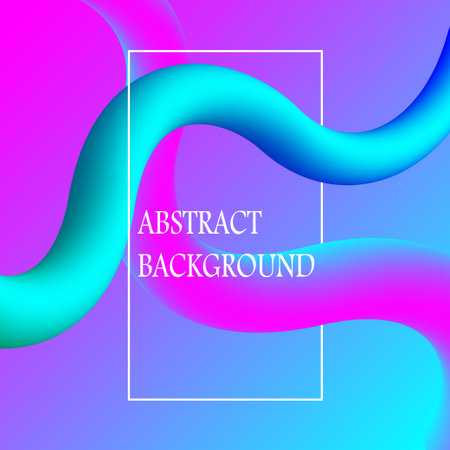 multi color fluid abstract background, abstract vectorのイラスト素材