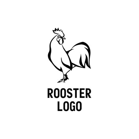 Black Roosterのイラスト素材
