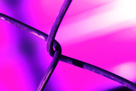 Element of barrier detail on abstract backgroundの写真素材