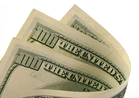 American green dollar money detail and close-up