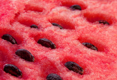 Watermelon ripe pulp detail backgroundの写真素材