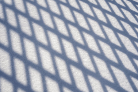 Winter white snow surface detail texturedの写真素材