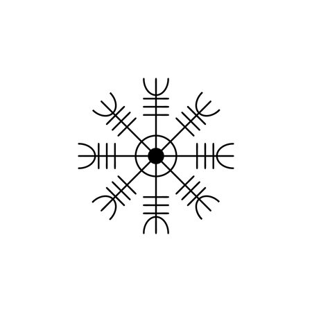 Ancient signs of Celts and Viking, which is ideal for your designのイラスト素材