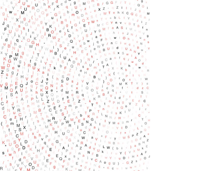 Computer Virus. Corrupted Programming Code.Hackers Activity Computer Script . Vector Illustration.のイラスト素材