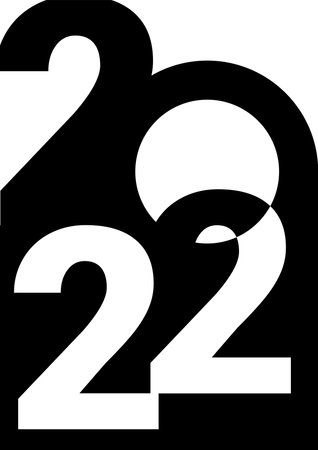 Happy new year 2022 template. Design for banner, greeting cards, brochure or print. Vector...