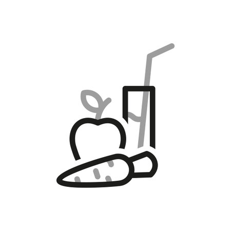 Simple Meal Related Vector Line Icons. Contains such Icons as Fruit Basket, Healthy Smoothies and more.のイラスト素材