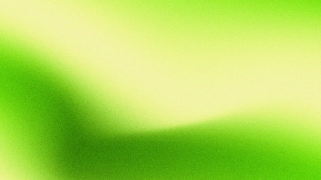 Fresh lime green and cream abstract gradient background with soft grain texture. Natural, organic...