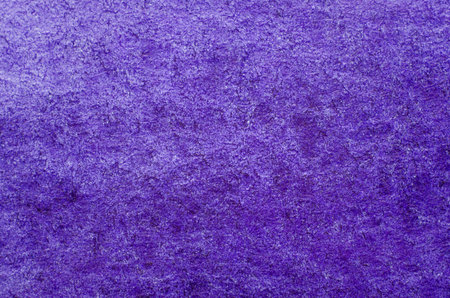 Blue watercolor stain on embossed paper. Abstract watercolor patternの写真素材