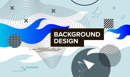 Modern abstract cover, minimal cover design. Colorful geometric background, vector illustration.のイラスト素材