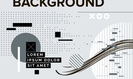 Modern abstract cover, minimal cover design. Colorful geometric background, vector illustration.のイラスト素材