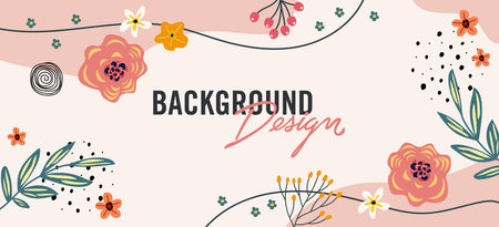 Modern abstract elements set, minimal design vector illustration.のイラスト素材