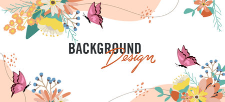 Modern abstract elements set, minimal design vector illustration.のイラスト素材