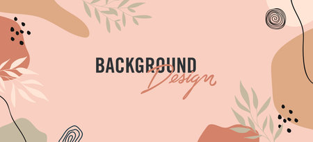 Modern abstract elements set, minimal design vector illustration.のイラスト素材