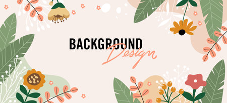 Modern abstract elements set, minimal design vector illustration.のイラスト素材